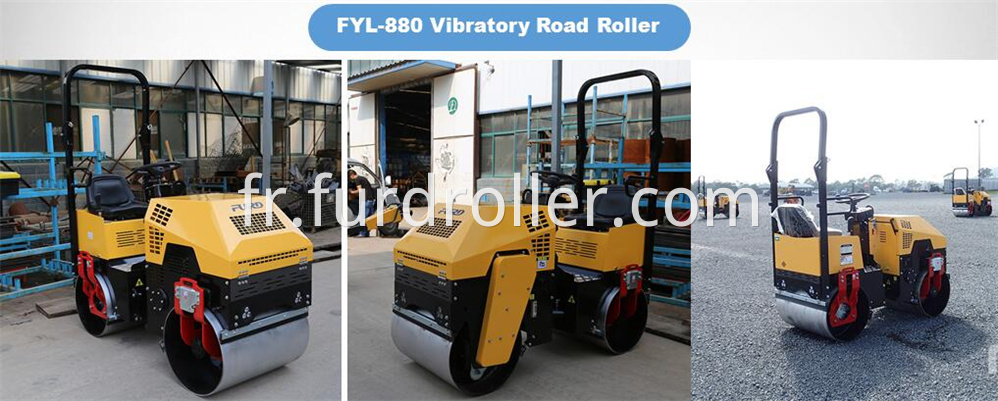 1 ton Double Drum Road Roller